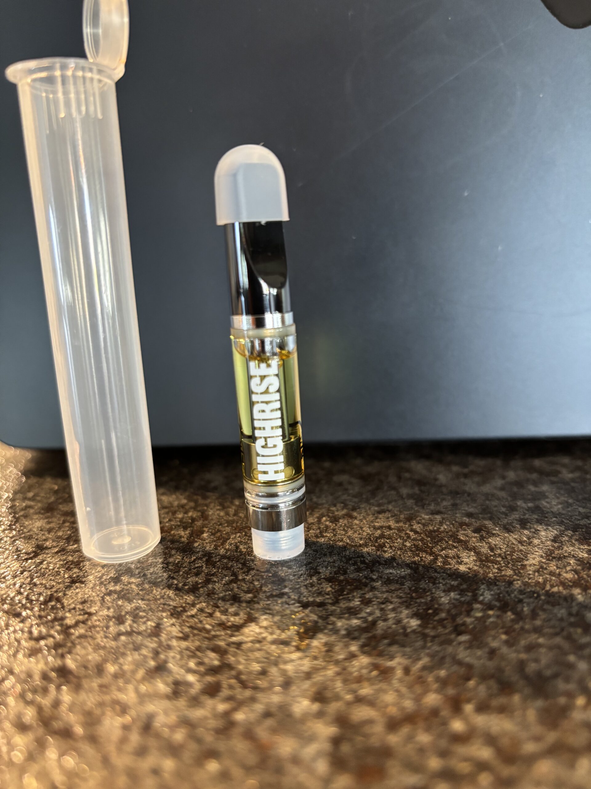 High Rise Purple 1gm. live cannabis Cartridge - Image 3